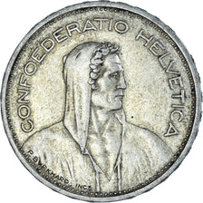 Coin, Switzerland, 5 Francs, 1931, Bern, EF(40-45), Silver, KM:40