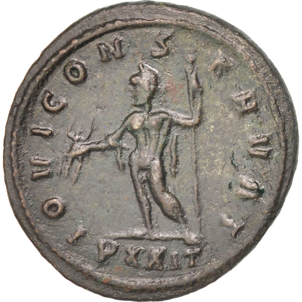 Maximianus, Antoninianus, Ticinum, AU(50-53), Billon, RIC #558, 4.06