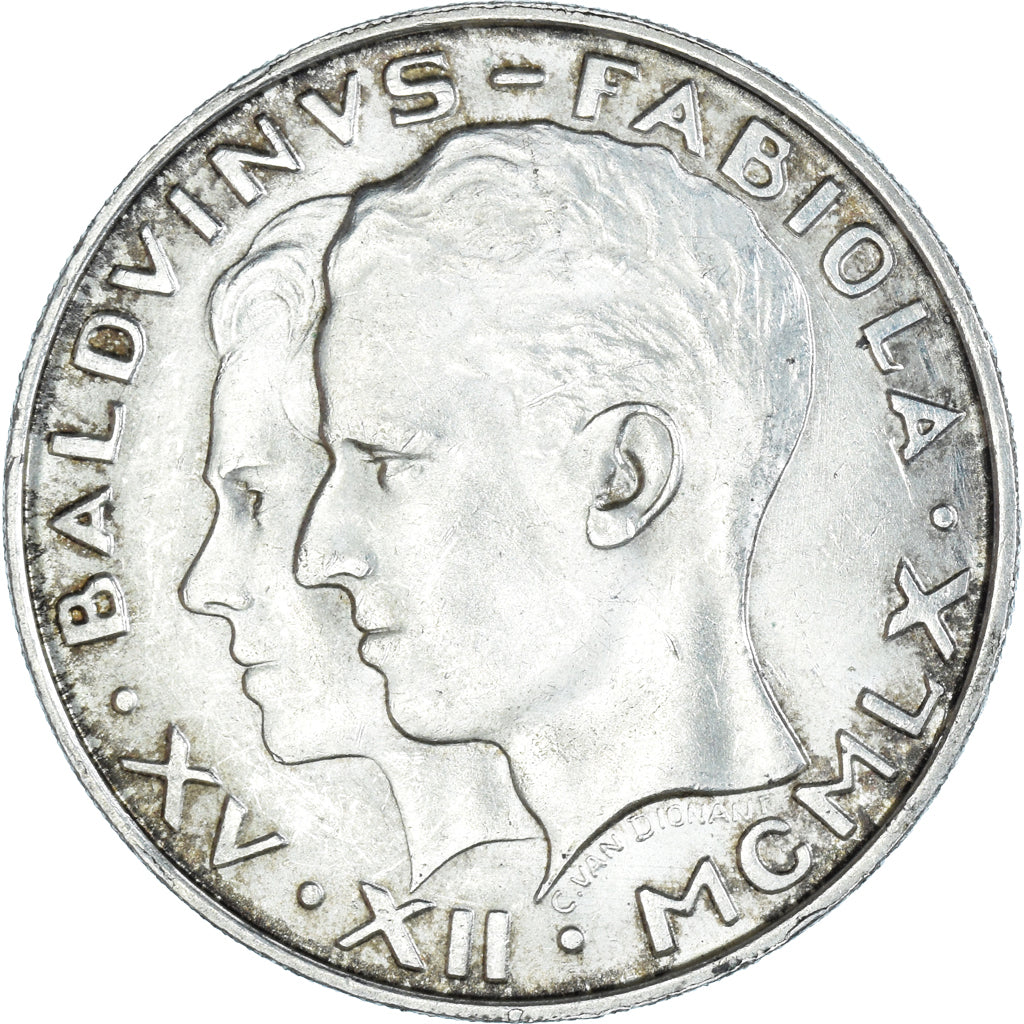 Monnaie, Belgique, 50 Francs, 50 Frank, 1960, SUP, Argent, KM:152.1