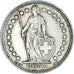 Coin, Switzerland, 1/2 Franc, 1920, Bern, AU(55-58), Silver, KM:23