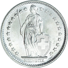 Münze, Schweiz, 2 Francs, 1967, Bern, UNZ+, Silber, KM:21
