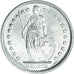 Münze, Schweiz, 2 Francs, 1967, Bern, UNZ+, Silber, KM:21