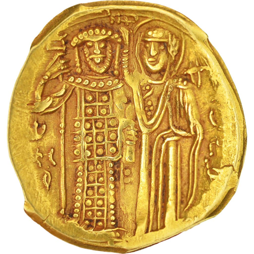 John II Comnenus 1118-1143, Hyperpyron, Constantinople, AU(50-53), Gold, Sear...
