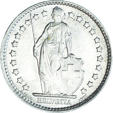 Coin, Switzerland, Franc, 1964, Bern, MS(63), Silver, KM:24