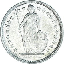 Moneta, Svizzera, 1/2 Franc, 1961, Bern, SPL, Argento, KM:23