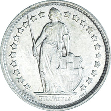 Coin, Switzerland, 1/2 Franc, 1963, Bern, MS(64), Silver, KM:23