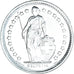 Coin, Switzerland, 1/2 Franc, 1967, Bern, MS(65-70), Silver, KM:23