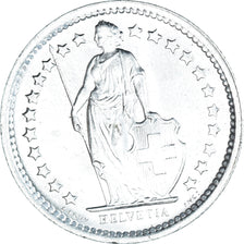 Coin, Switzerland, 1/2 Franc, 1967, Bern, MS(65-70), Silver, KM:23