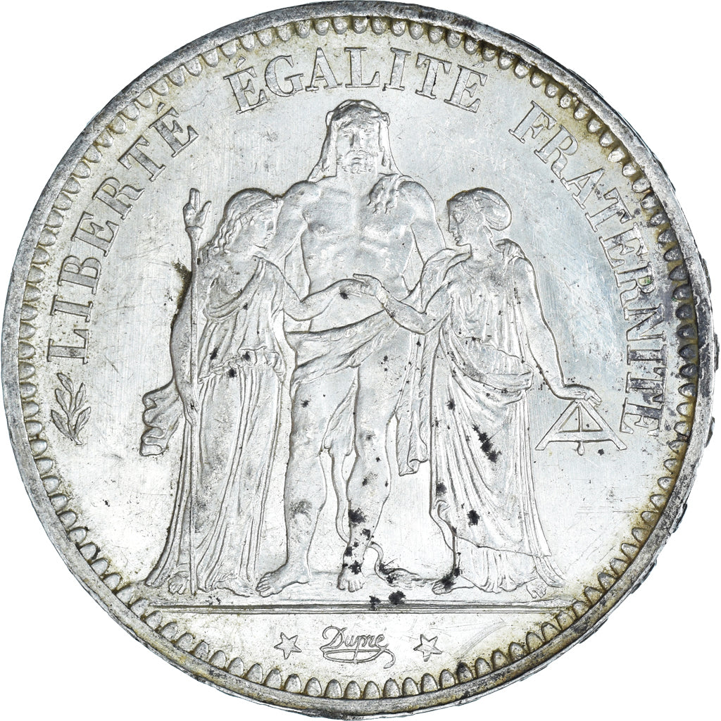 Coin, France, Hercule, 5 Francs, 1873, Paris, AU(50-53), Silver, KM:820.1