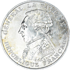 Monnaie, France, Lafayette, 100 Francs, 1987, TTB+, Argent, Gadoury:902, KM:962