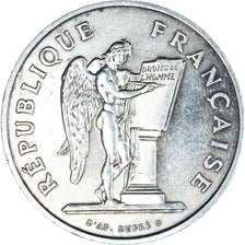 Coin, France, Droits de l'Homme, 100 Francs, 1989, AU(55-58), Silver, KM:970