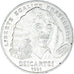 Coin, France, Descartes, 100 Francs, 1991, EF(40-45), Silver, KM:996