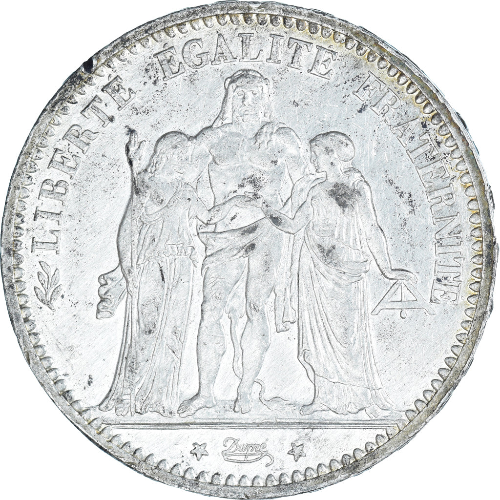 Coin, France, Hercule, 5 Francs, 1873, Paris, AU(50-53), Silver, KM:820.1
