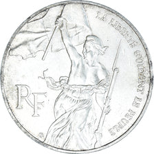 Coin, France, Liberté guidant le peuple, 100 Francs, 1993, AU(50-53), Silver