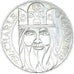 Coin, France, Charlemagne, 100 Francs, 1990, Paris, AU(55-58), Silver, KM:982