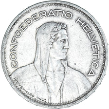 Coin, Switzerland, 5 Francs, 1933, Bern, EF(40-45), Silver, KM:40