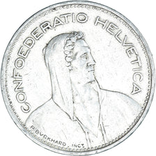Coin, Switzerland, 5 Francs, 1939, Bern, AU(50-53), Silver, KM:40