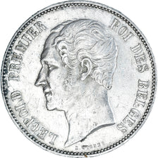 Monnaie, Belgique, Leopold I, 5 Francs, 5 Frank, 1850, SUP, Argent, KM:17