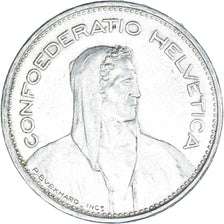 Coin, Switzerland, 5 Francs, 1940, Bern, AU(50-53), Silver, KM:40
