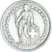 Coin, Switzerland, 2 Francs, 1959, Bern, AU(50-53), Silver, KM:21