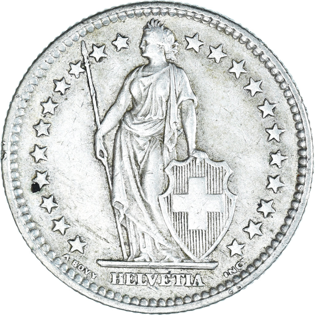 Monnaie, Suisse, 2 Francs, 1960, Bern, TTB, Argent, KM:21