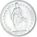 Coin, Switzerland, Franc, 1957, AU(50-53), Silver, KM:24