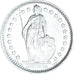 Coin, Switzerland, Franc, 1966, Bern, MS(60-62), Silver, KM:24