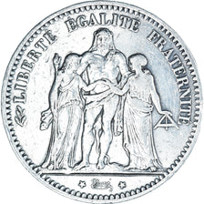 Monnaie, France, Hercule, 5 Francs, 1875, Paris, TB+, Argent, Gadoury:745a