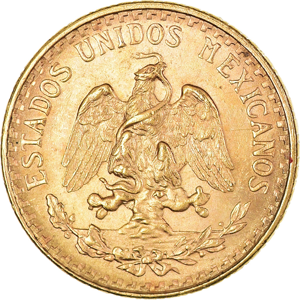Münze, Mexiko, 2 Pesos, 1945, Mexico City, VZ, Gold, KM:461