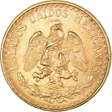 Münze, Mexiko, 2 Pesos, 1945, Mexico City, VZ, Gold, KM:461