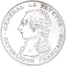 Coin, France, Lafayette, 100 Francs, 1987, EF(40-45), Silver, KM:962
