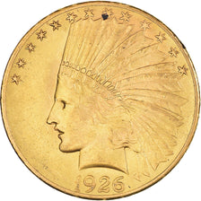 Monnaie, États-Unis, Indian Head, 10 Dollars, 1926, Philadelphie, SUP, Or