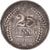 Münze, GERMANY - EMPIRE, Wilhelm II, 25 Pfennig, 1910, Berlin, SS, Nickel