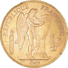 Munten, Frankrijk, Génie, 100 Francs, 1904, Paris, ZF+, Goud, KM:832