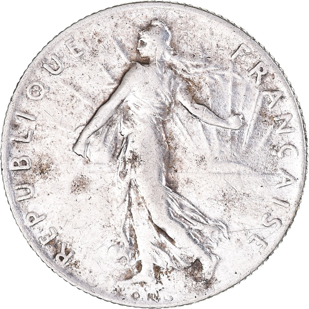 Coin, France, Semeuse, 50 Centimes, 1916, Paris, MS(63), Silver, KM:854