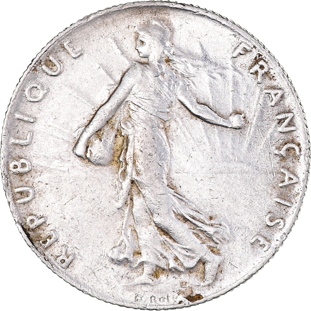 Monnaie, France, Semeuse, 50 Centimes, 1917, Paris, SUP+, Argent, Gadoury:420