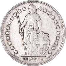 Coin, Switzerland, 1/2 Franc, 1948, Bern, AU(55-58), Silver, KM:23