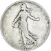 Moneda, Francia, Semeuse, 2 Francs, 1901, Paris, BC+, Plata, KM:845.1