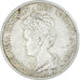 Moneda, Países Bajos, Wilhelmina I, Gulden, 1916, Utrecht, BC+, Plata, KM:148