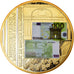 França, Medal, Billet de Banque Européenne, 100 Euro, MS(65-70), Cobre Dourado