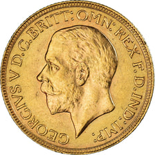 Coin, South Africa, George V, Sovereign, 1931, Pretoria, AU(55-58), Gold, KM:A22