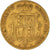 Moeda, Grã-Bretanha, Victoria, 1/2 Sovereign, 1870, London, EF(40-45), Dourado