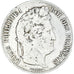 Moneta, Francia, Louis-Philippe, 5 Francs, 1836, Lille, MB+, Argento, KM:749.13