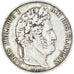 Monnaie, France, Louis-Philippe, 5 Francs, 1844, Lille, TTB, Argent