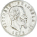 Moeda, Itália, Vittorio Emanuele II, 5 Lire, 1873, Milan, EF(40-45), Prata