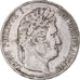 Moneta, Francja, Louis-Philippe, 5 Francs, 1845, Paris, EF(40-45), Srebro