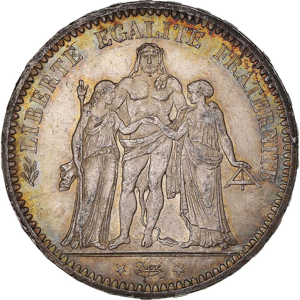 Coin, France, Hercule, 5 Francs, 1873, Paris, AU(55-58), Silver, KM:820.1