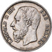 Coin, Belgium, Leopold II, 5 Francs, 5 Frank, 1876, VF(30-35), Silver, KM:24