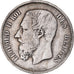 Moneta, Belgio, Leopold II, 5 Francs, 5 Frank, 1869, MB+, Argento, KM:24
