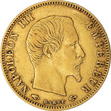 Moneta, Francja, Napoleon III, 5 Francs, 1859, Paris, AU(50-53), Złoto